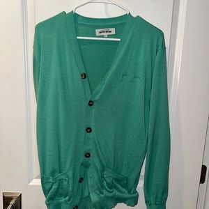 Fucking awesome green cardigan